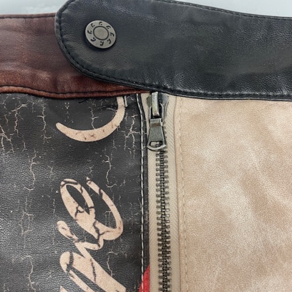 NEW Jaded London Daytona Vegan Faux Leather Strapless Top - Picture 6 of 13